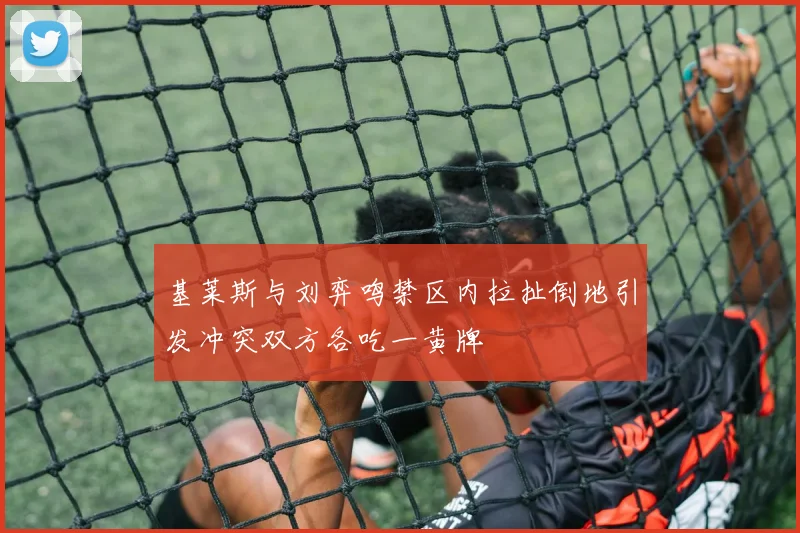 基莱斯与刘弈鸣禁区内拉扯倒地引发冲突双方各吃一黄牌